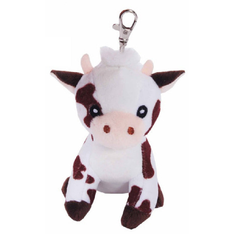 knuffeldier-koe-sleutelhangers-zachte-pluche-stof-dieren-knuffels-bruin-wit-12-cm_10430242-1