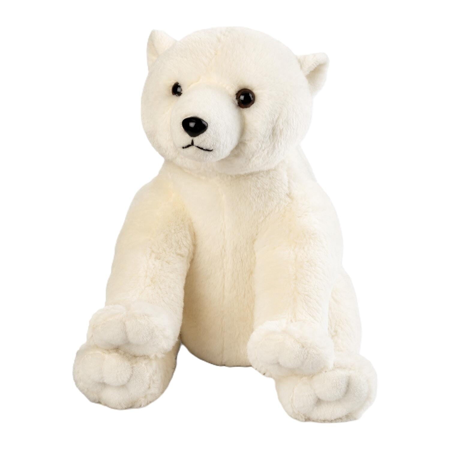 Ravensden ijsbeer knuffel - pluche - 30 cm - noordpool - Pluchen speelgoed