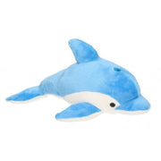 Pluche dolfijn knuffel - blauw - 33 cm - dolfijn - knuffel - Pluchen speelgoed