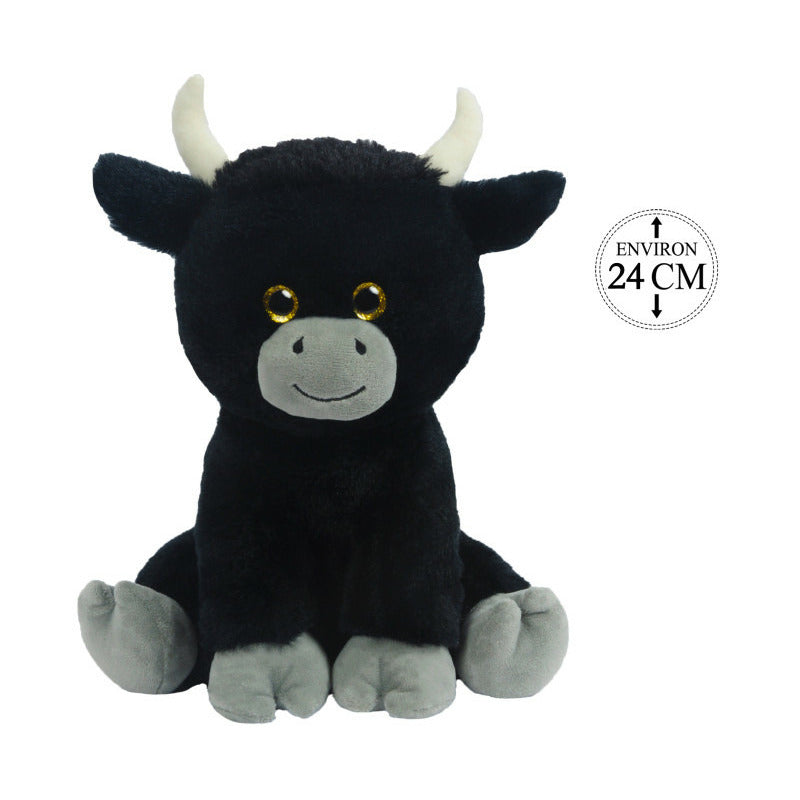 herman-stier-koe-knuffel-pluche-zwart-24-cm_10430250-1