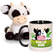 cadeau-set-kind-koeien-knuffel-14-cm-en-drinkbeker-mok-koe-300-ml_10366254