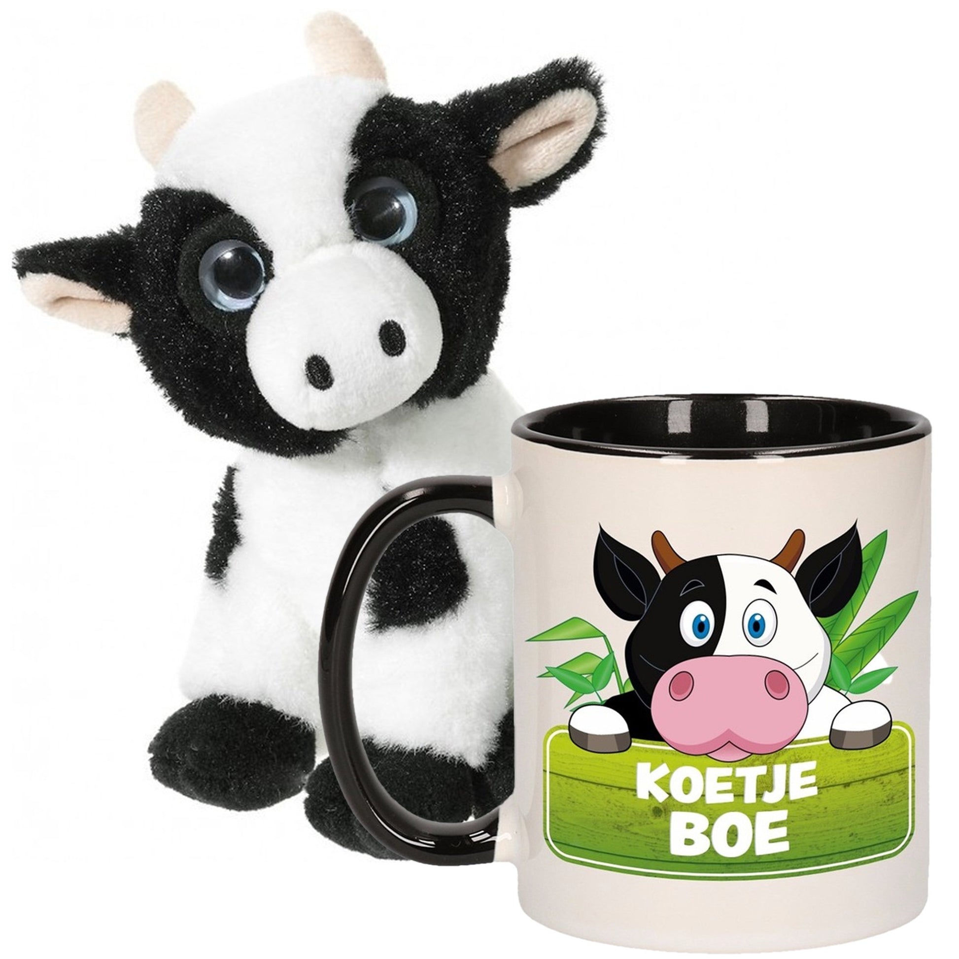 cadeau-set-kind-koeien-knuffel-14-cm-en-drinkbeker-mok-koe-300-ml_10366256