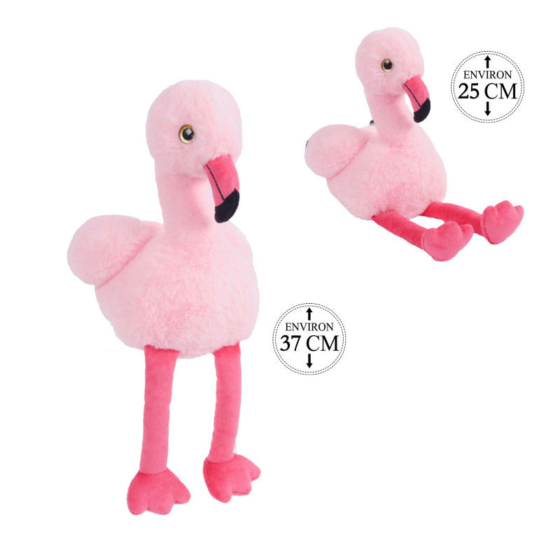 flamingo-chicka-knuffeldier-pluche-roze-25-cm_10430262