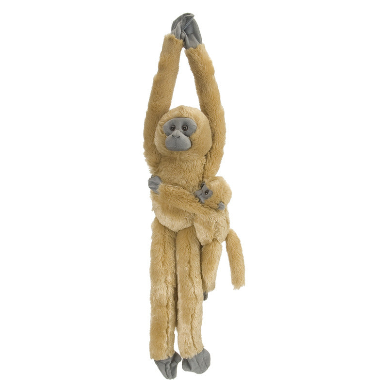 wild-republic-pluche-hangende-aap-met-baby-knuffeldier-lichtbruin-53-cm_10182263