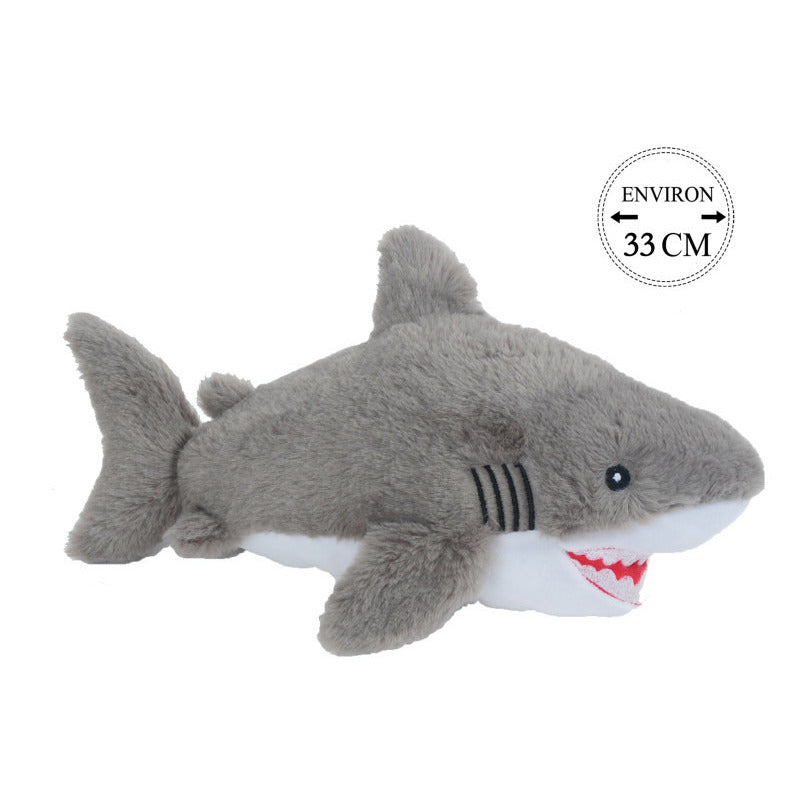 sandy-knuffeldier-witte-haai-pluche-dieren-knuffels-33-cm_10430265-1