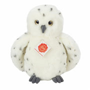 Hermann Teddy sneeuwuil knuffel - pluche - wit - 21 cm - vogelknuffel - Pluchen speelgoed