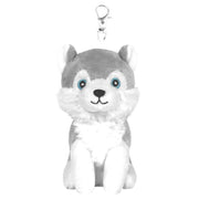 billy-husky-knuffel-sleutelhanger-grijs-wit-11-cm_10430268