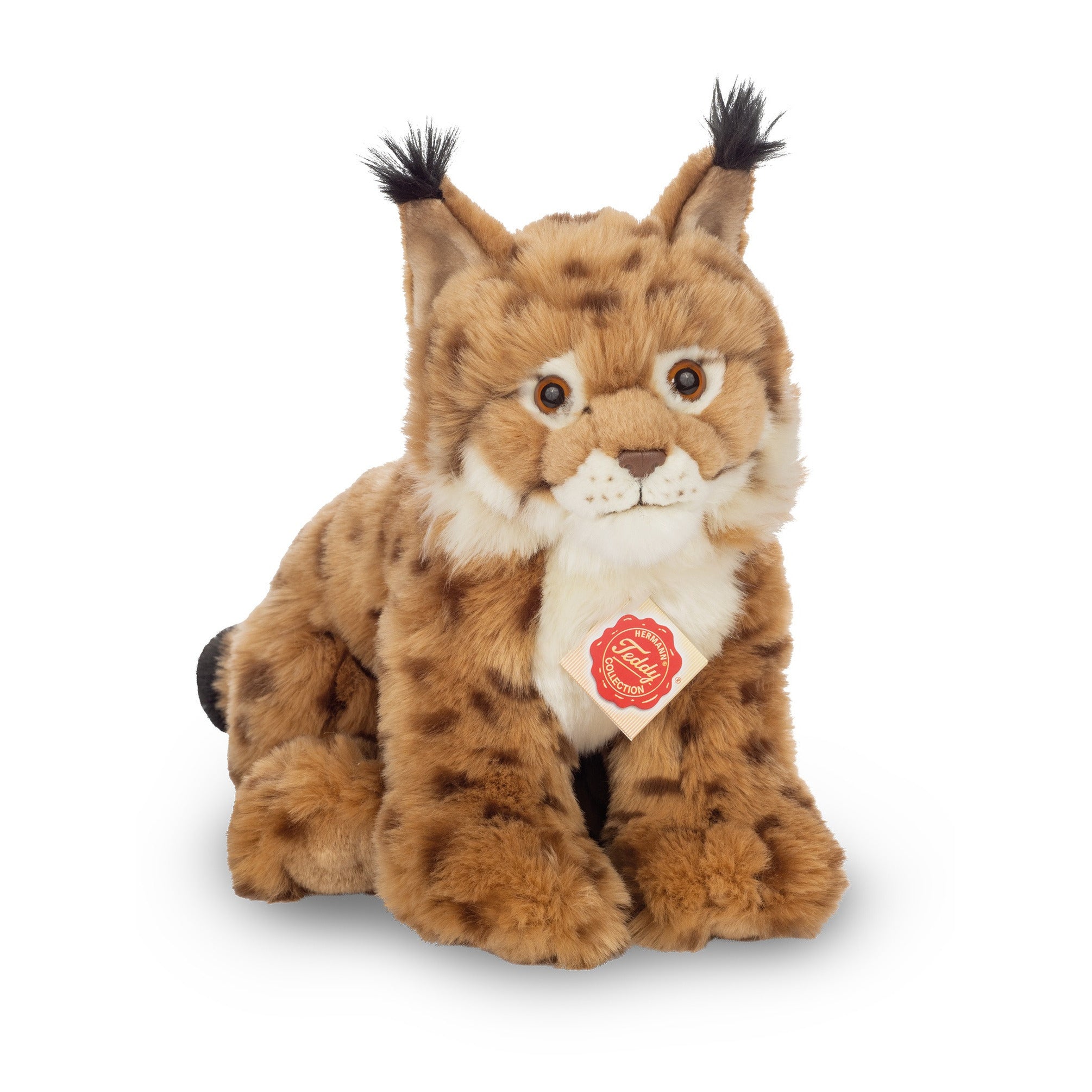 lynx-knuffel-pluche-lichtbruin-26-cm-hermann-teddy_10434277-2