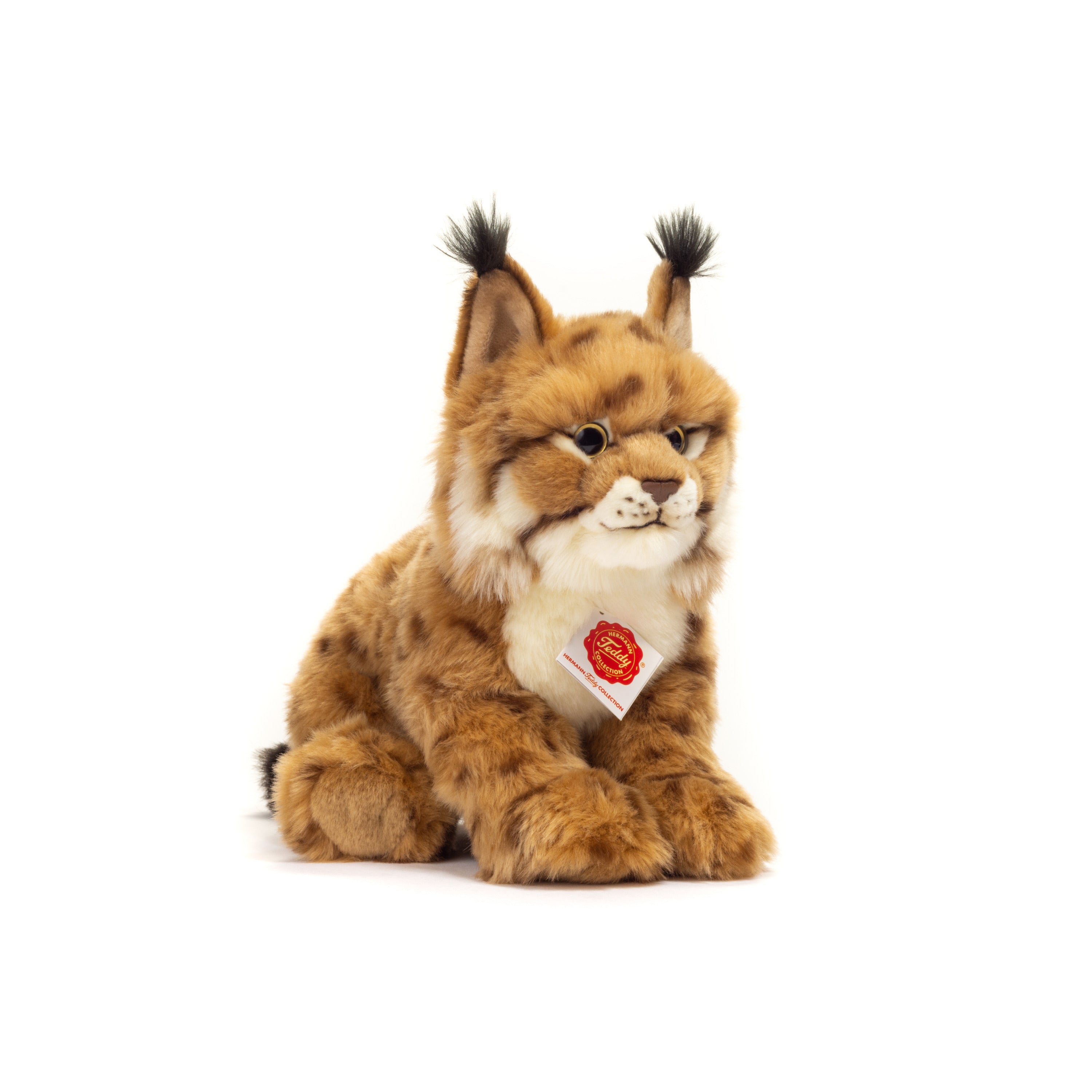 lynx-knuffel-pluche-lichtbruin-26-cm-hermann-teddy_10434277-3