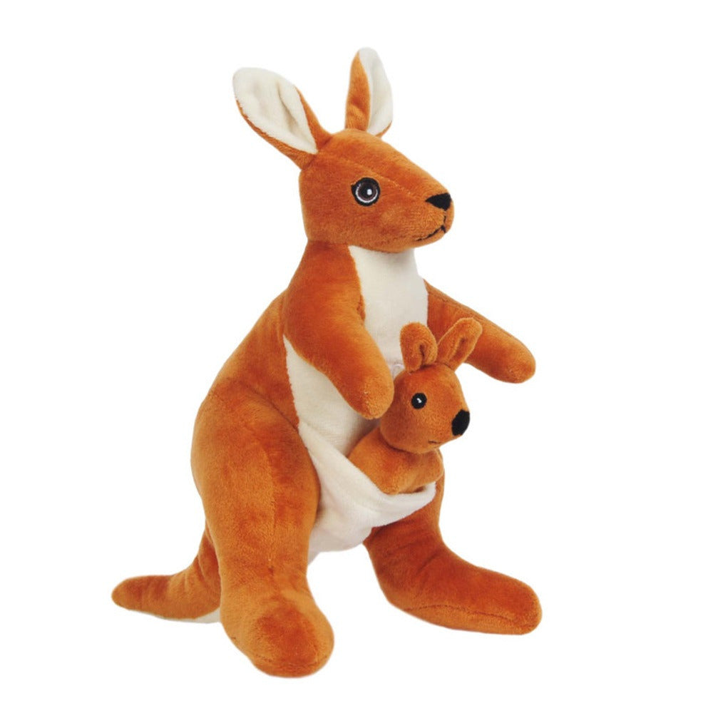 sandy-knuffel-kangoeroe-met-jong-zachte-pluche-stof-dieren-knuffels-23-cm_10430277