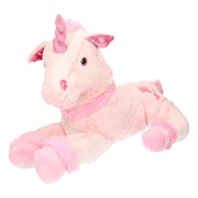 Lichtroze pluche eenhoorn knuffel - 62 cm - unicorn - cadeau - Pluchen speelgoed