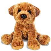 Suki gifts Sharpei knuffel hond - pluche - bruin - 13 cm - Pluchen speelgoed