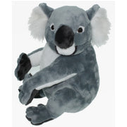 Koala knuffelbeer - pluche - grijs - 33 cm - dierenknuffel - Pluchen speelgoed