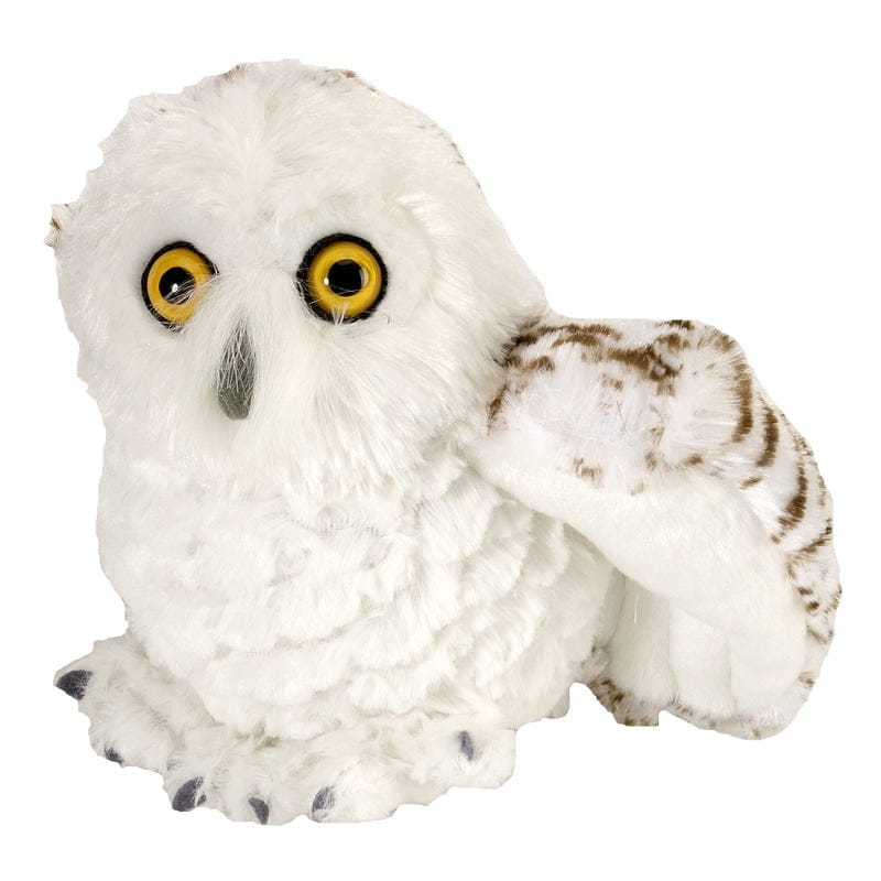 Wild Republic sneeuwuil knuffel - pluche - 15 cm - vogel - Pluchen speelgoed