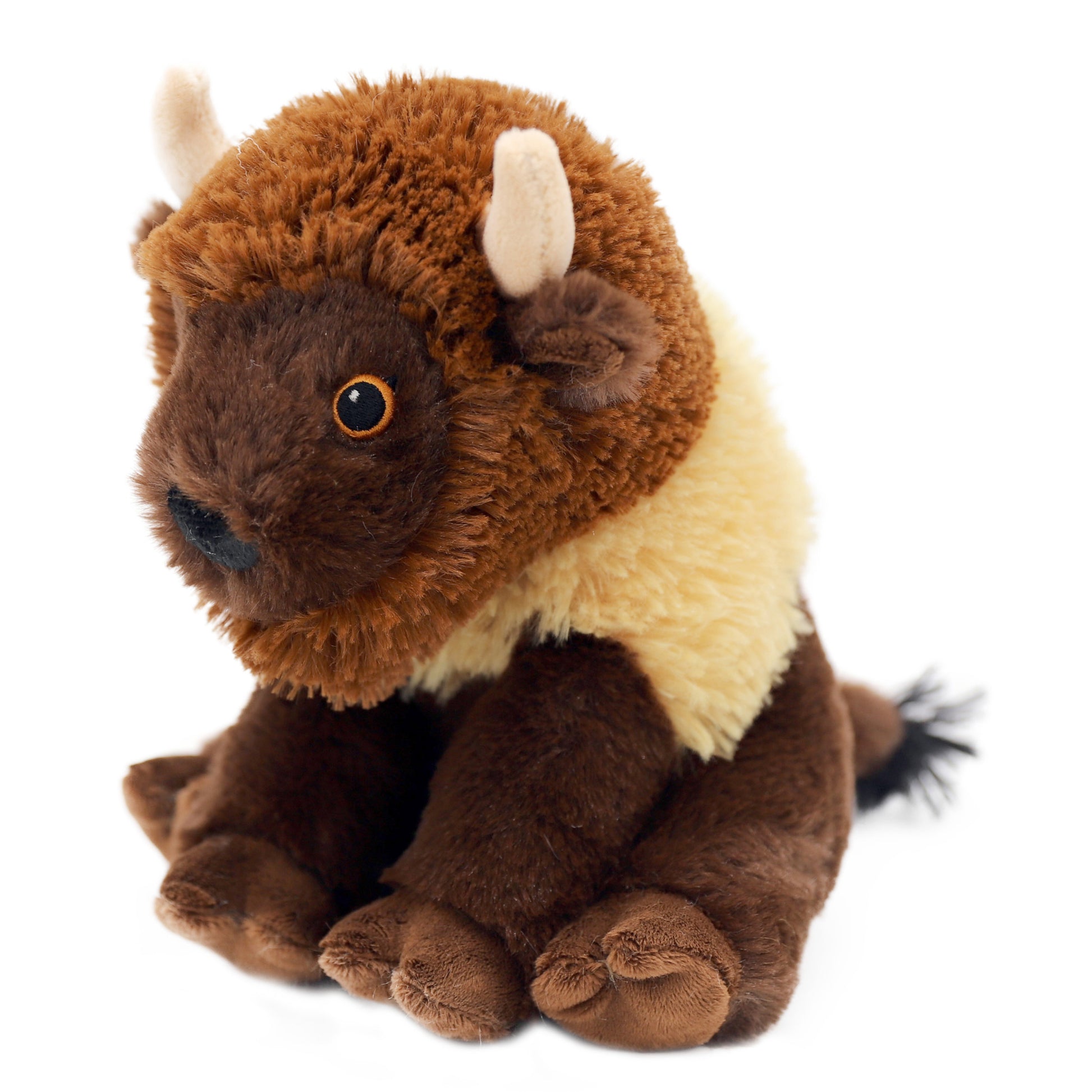 bizon-knuffel-zachte-pluche-bruin-18-cm_10434305-2