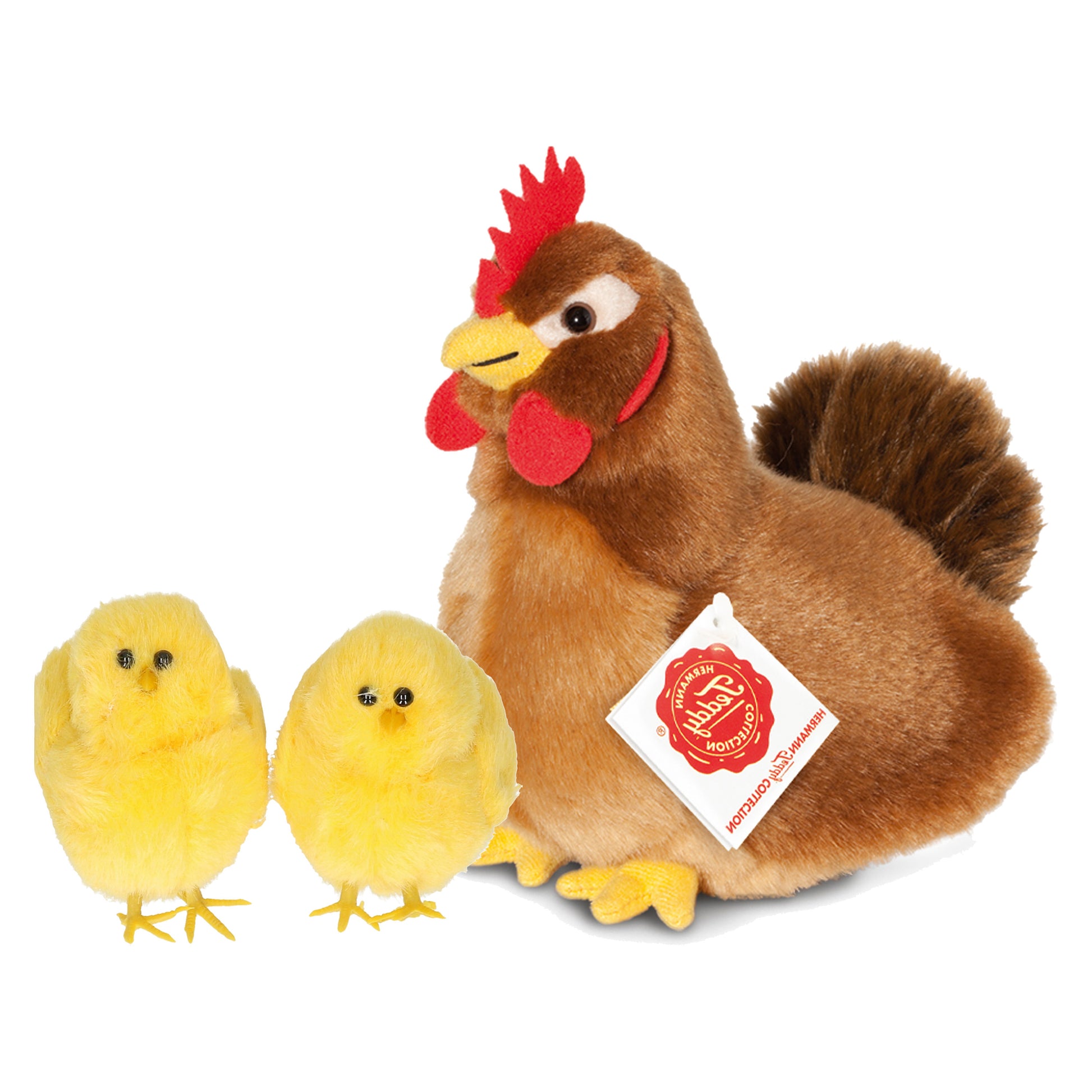 pluche-kip-knuffel-16-cm-multi-kleuren-met-2x-gele-kuikens-7-cm-kippen-familie_10430305