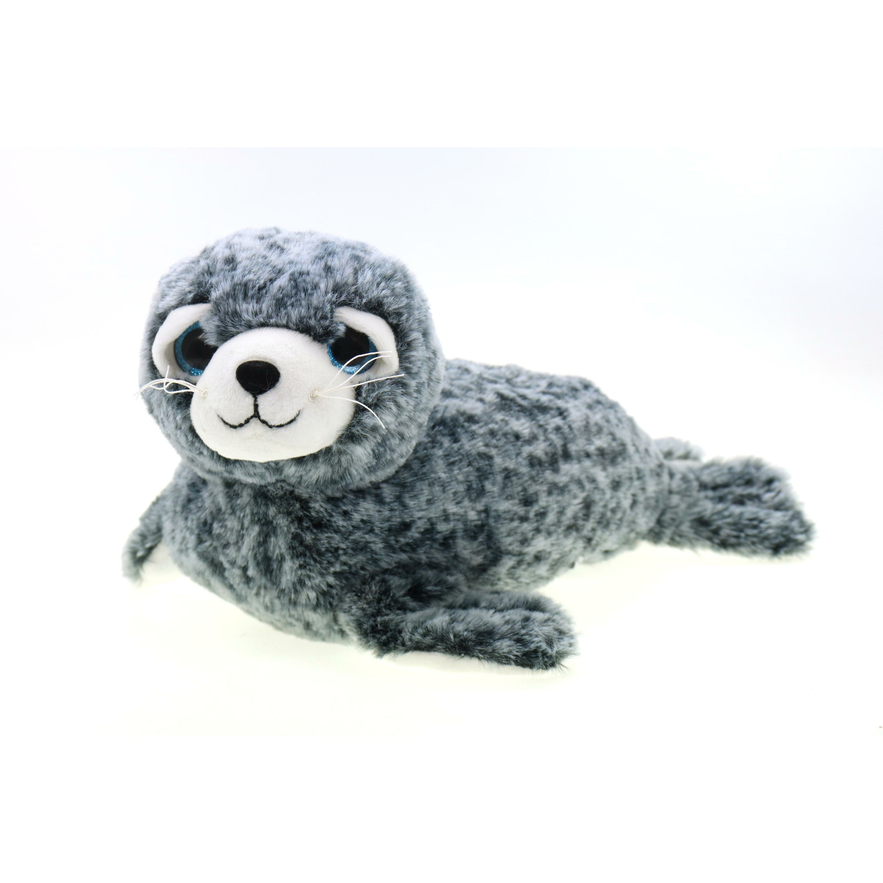 creation-zeehond-knuffel-pluche-grijs-wit-30-cm_10402310