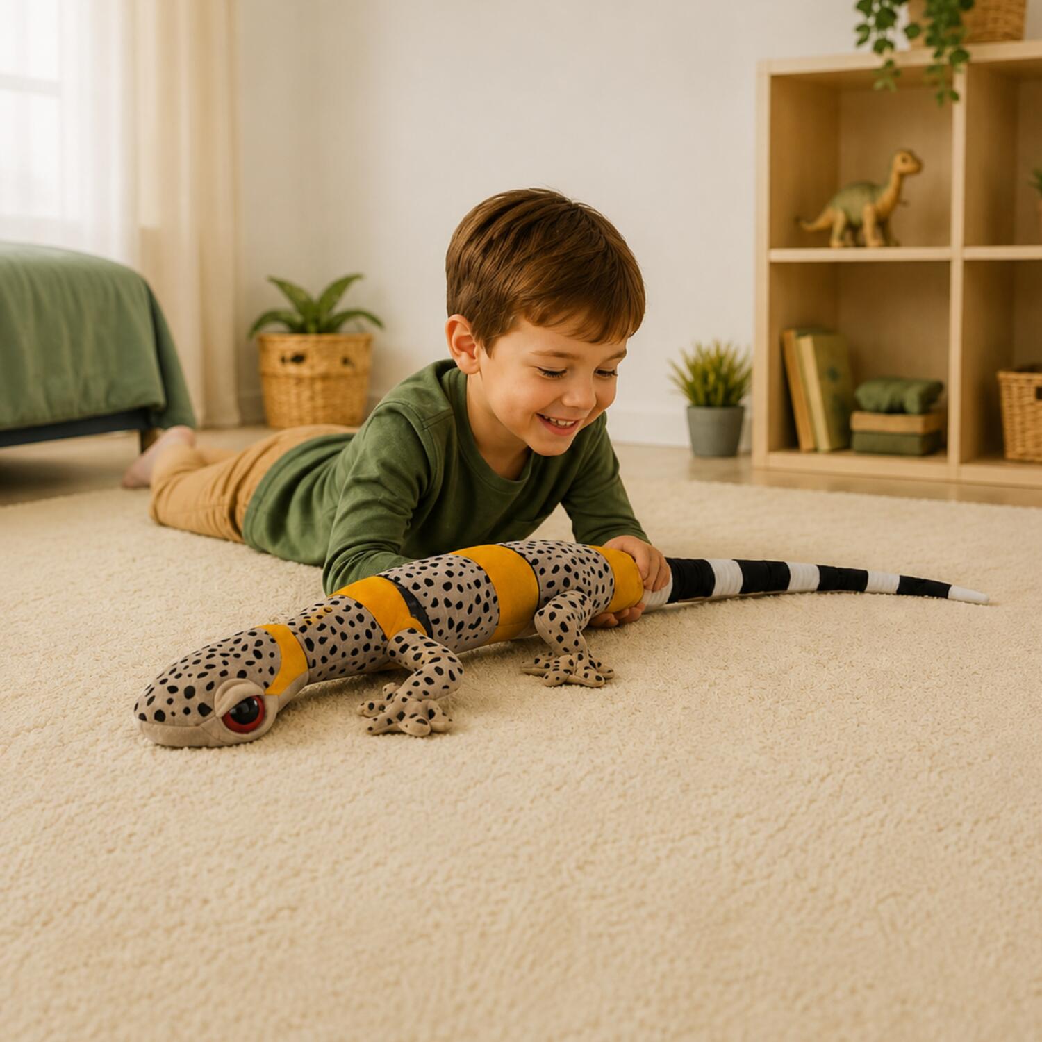 gekko-hagedis-knuffel-pluche-beige-geel-112-cm_10434316-8