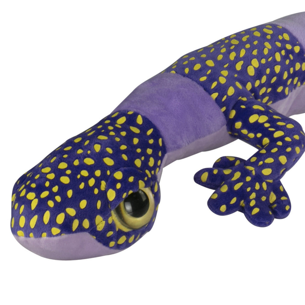 gekko-hagedis-knuffel-zacht-pluche-paars-zwart-112-cm_10434317-3