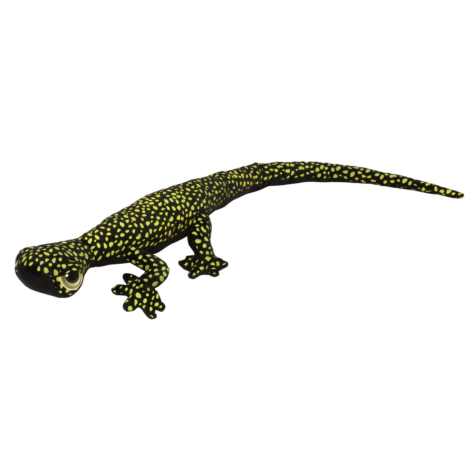 gekko-hagedis-knuffel-pluche-zwart-geel-112-cm_10434319-2