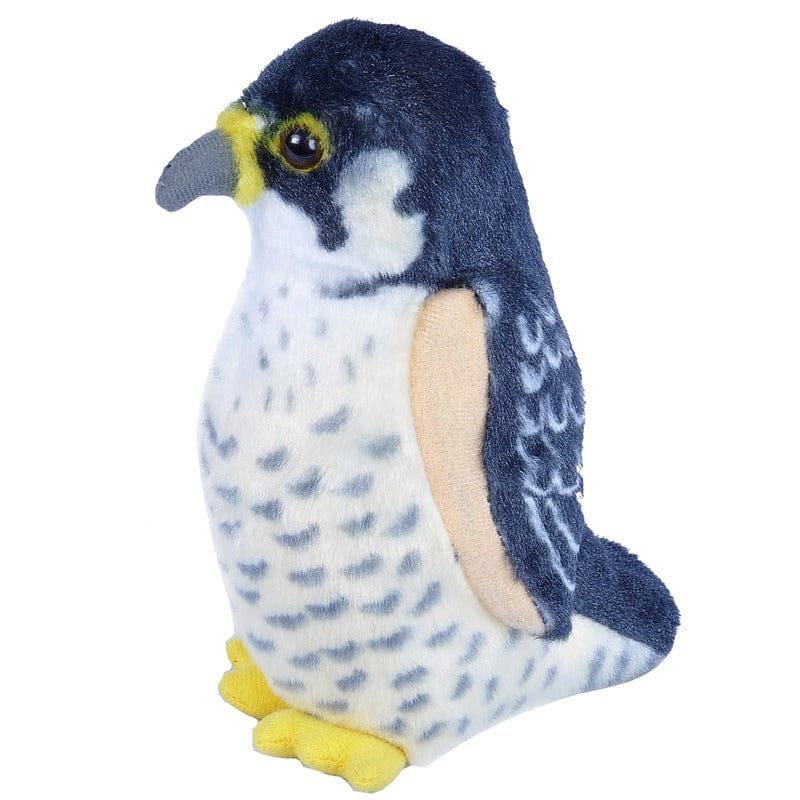 Wild Republic slechtvalk knuffel - pluche - 13 cm - met geluid - vogelknuffel - dierenknuffel - Pluchen speelgoed
