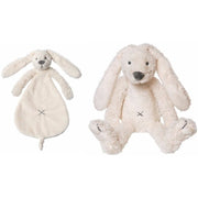 Happy Horse Richie konijn - wit - knuffeldoek en knuffel - kraamcadeau