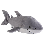 Warmies haai warmteknuffel - pluche - 33 cm - magnetronknuffel - Pluchen speelgoed