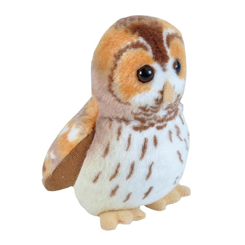 Wild Republic bosuil knuffel - pluche met geluid - 13 cm - Pluchen speelgoed