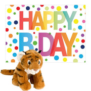pluche-dieren-knuffel-tijger-20-cm-met-happy-birthday-wenskaart_10366336