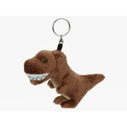 Pluche T-rex knuffelsleutelhanger - 16 cm - dinosaurus - Pluchen speelgoed