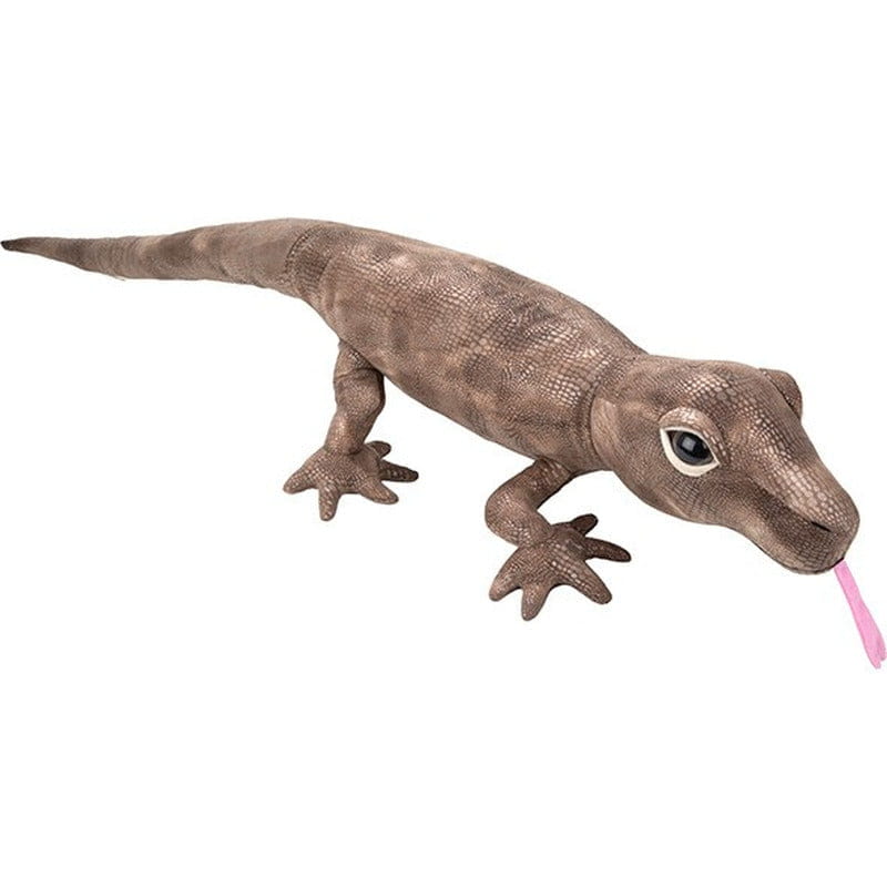 Komodo varaan knuffel - pluche XL - 110 cm - reptiel - Pluchen speelgoed