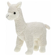 Alpaca knuffel wit - pluche - 23 cm - dierenknuffel - Pluchen speelgoed