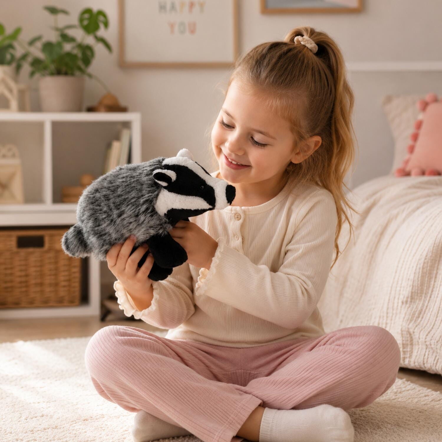 Das knuffel - pluche - 24 cm - zacht speelgoed - knuffeldier - Pluchen speelgoed