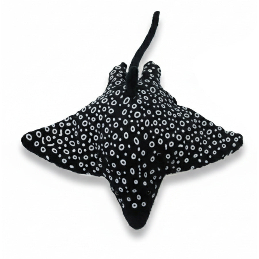 cornelissen-pluche-adelaars-rog-knuffel-zwart-wit-19-cm-zeedieren-vissen-cadeau-roggen_10075353-4