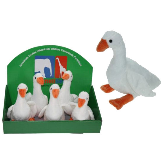 pluche-knuffel-gans-wit-18-cm-vogel_10046356
