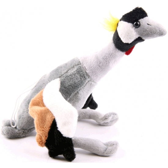 Cornelissen kraanvogel knuffel - pluche - 30 cm - trekvogel - Pluchen speelgoed