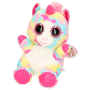 Keel Toys eenhoorn knuffel - pluche - 25 cm - regenboog - Pluchen speelgoed