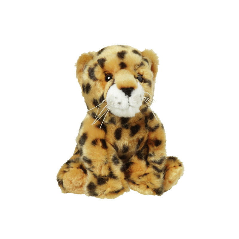 Nature Planet cheetah knuffel - pluche - 18 cm - jachtluipaard - Pluchen speelgoed