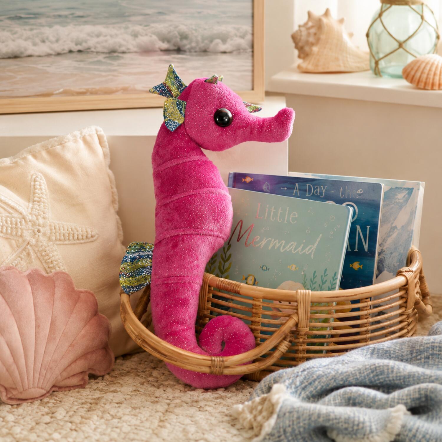 ravensden-zeepaardje-knuffel-roze-glitters-35-cm-zeedier_10055373-2