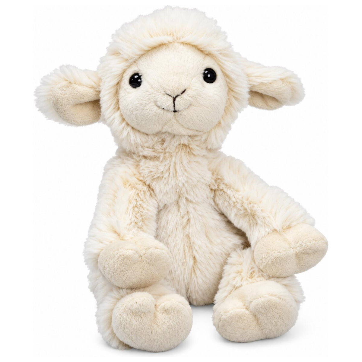 pluche-schaap-knuffel-zittend-wit-15-cm-polyester_10389373-3