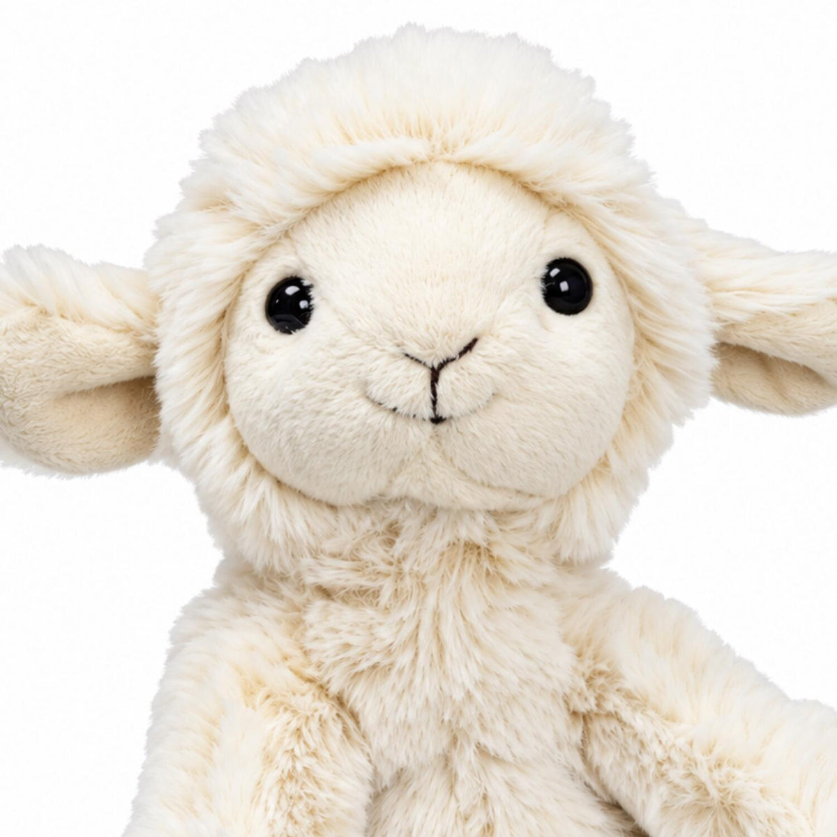 pluche-schaap-knuffel-zittend-wit-15-cm-polyester_10389373-5