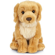 Living Nature Golden Retriever knuffel - pluche - 20 cm - Pluchen speelgoed