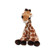 Pluche Afrikaanse giraffe knuffel - 24 cm - wilde dieren - Pluchen speelgoed