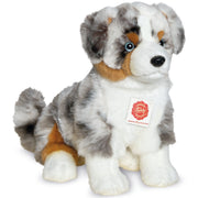 Hermann Teddy Australische herder knuffel - pluche - 30 cm - Pluchen speelgoed