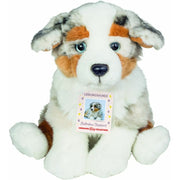 Australische herder pup knuffel - pluche - 22 cm - hond - Pluchen speelgoed