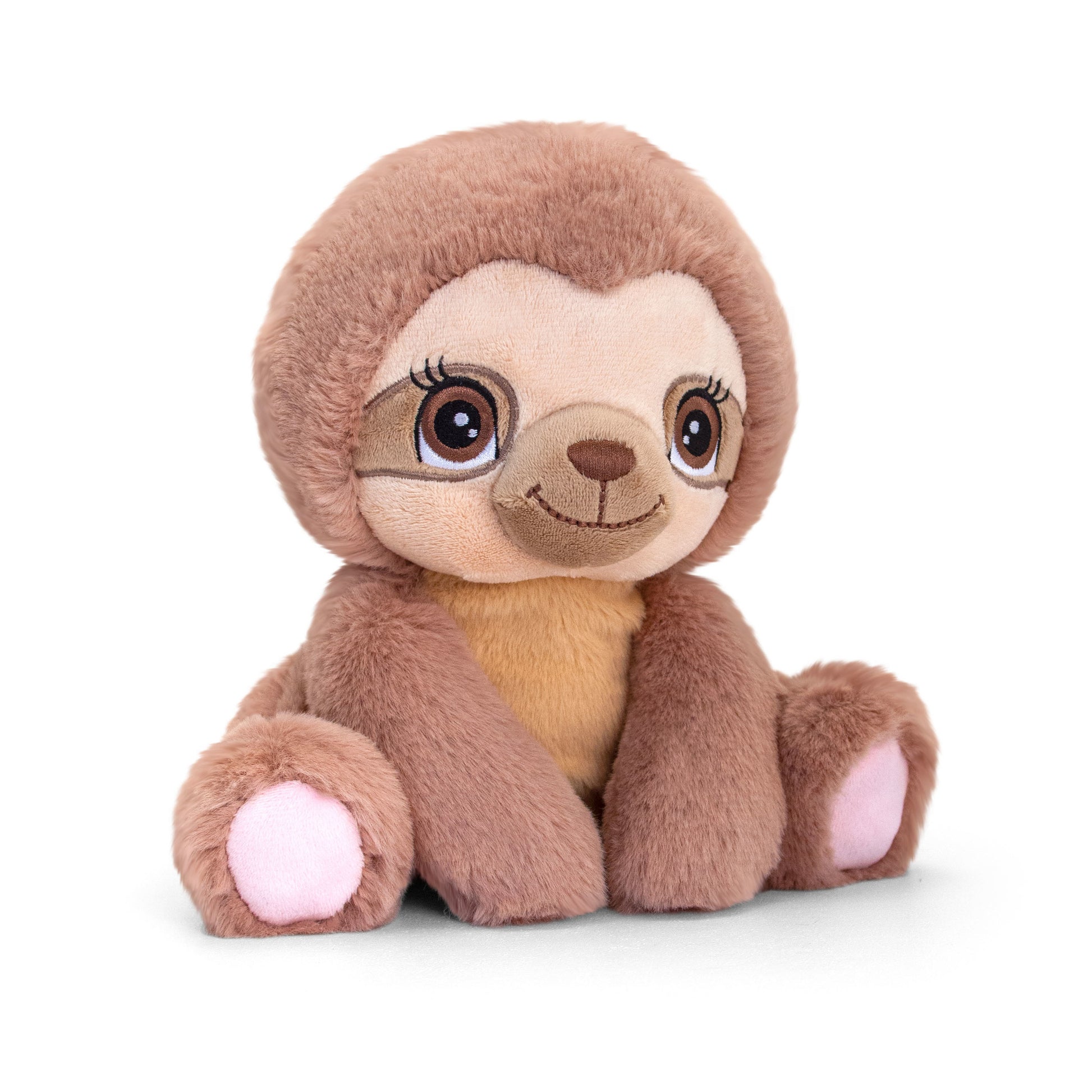 pluche-knuffel-dier-luiaard-16-cm_10350379
