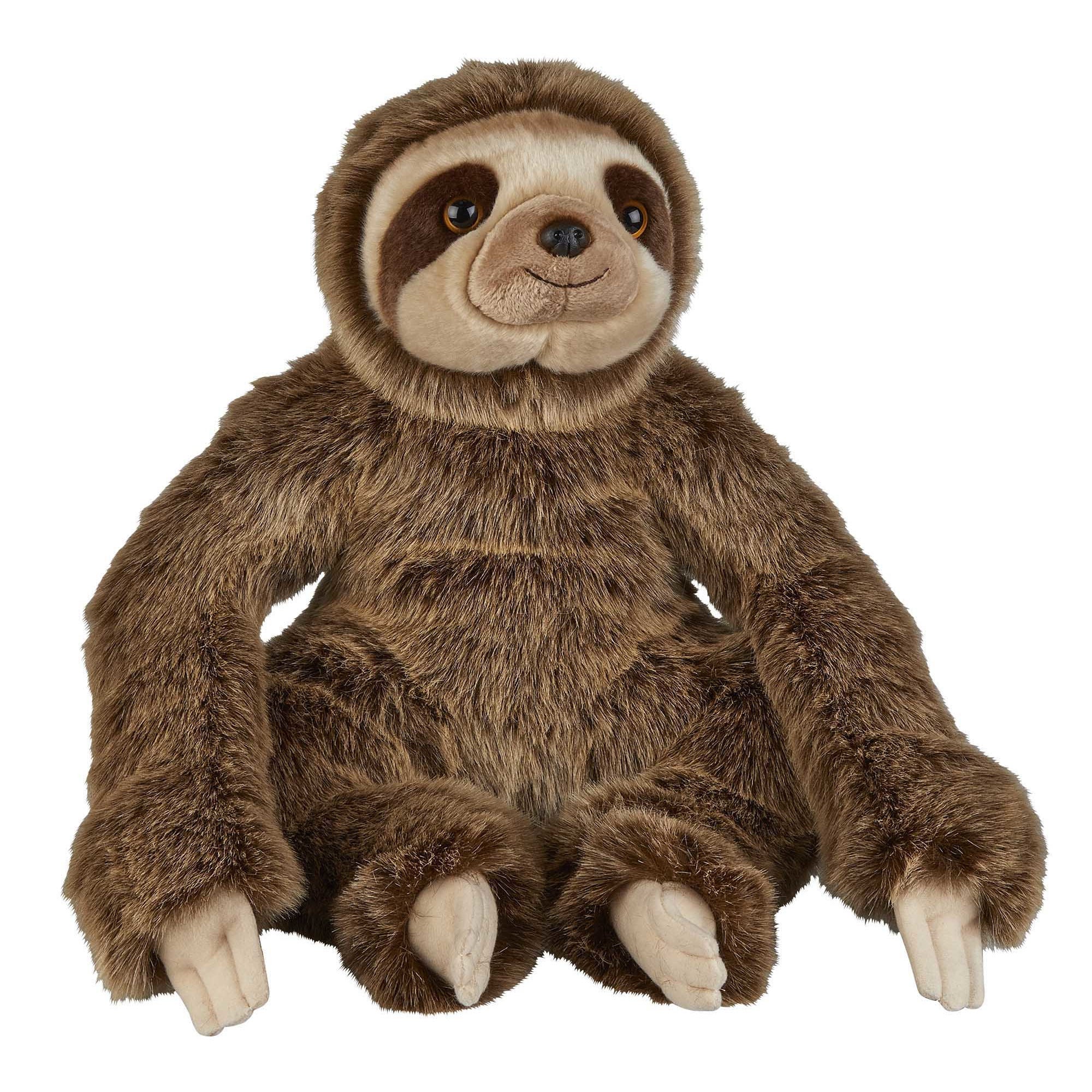 ravensden-pluche-knuffel-dier-luiaard-50-cm-bruin-dieren-knuffels-uit-de-jungle-_10325384