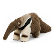 Ravensden miereneter knuffel - pluche - bruin - 32 cm - dierenknuffel - Pluchen speelgoed