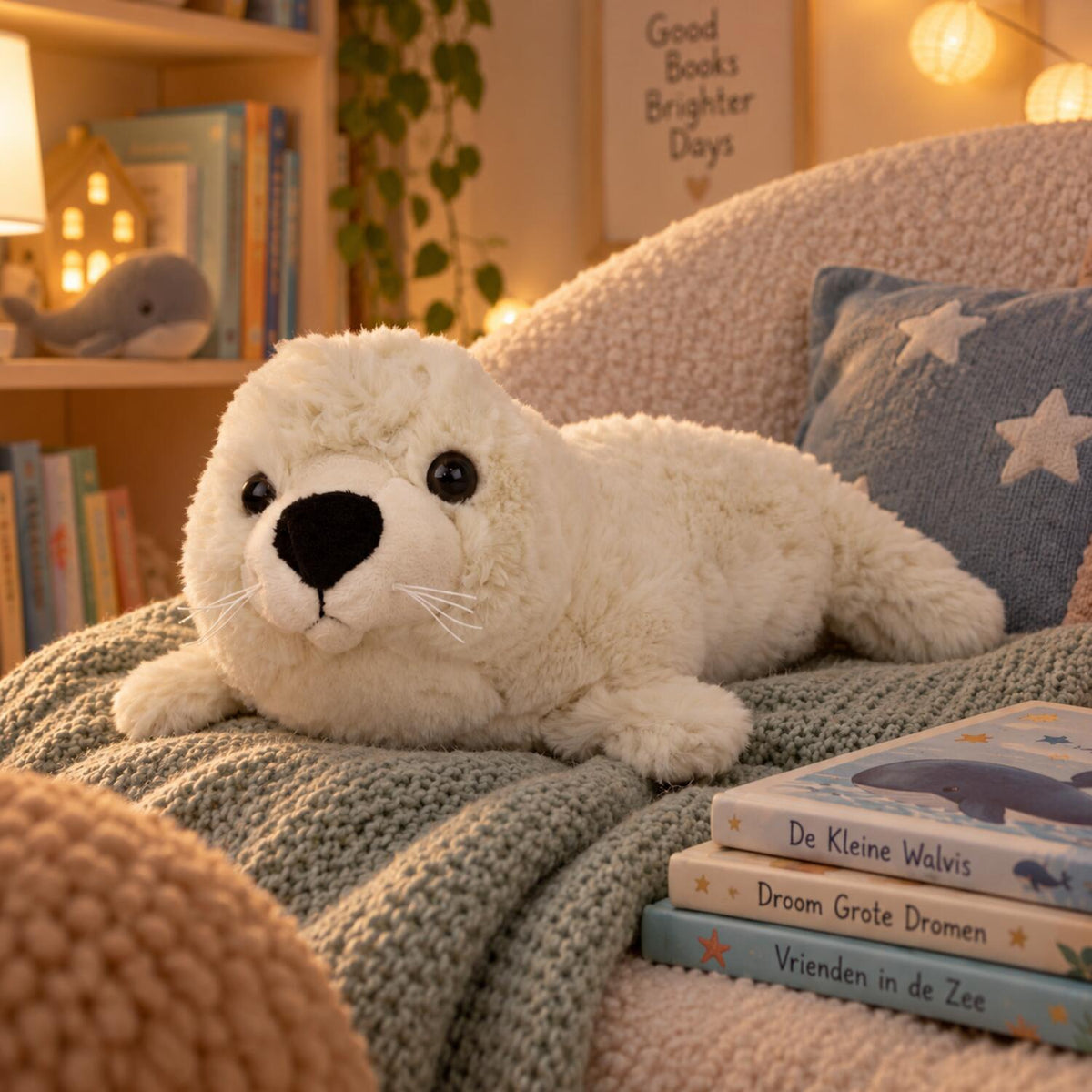 pluche-zeehond-pup-knuffel-liggend-29-cm-creme-wit_10389386-5