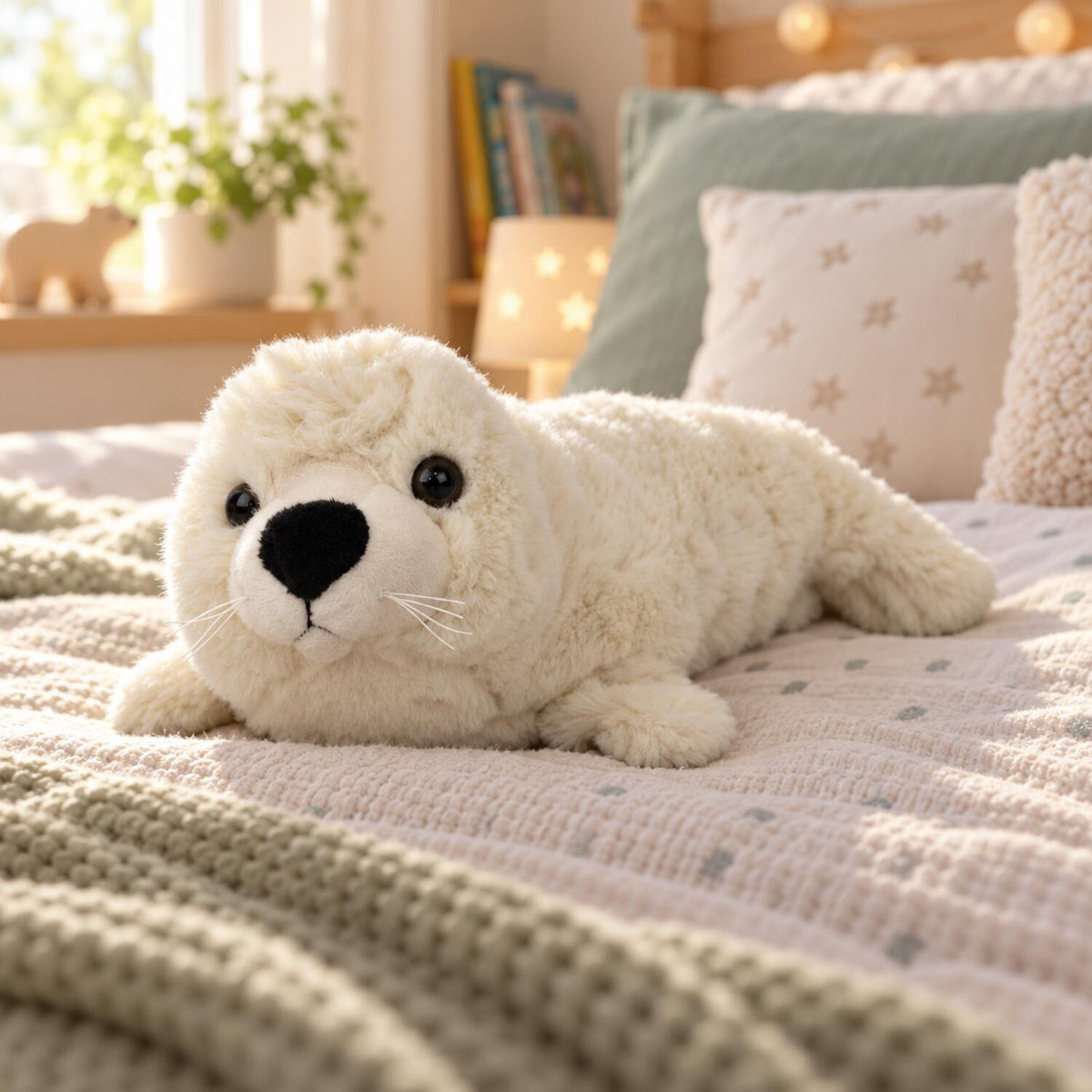 pluche-zeehond-pup-knuffel-liggend-29-cm-creme-wit_10389386-6